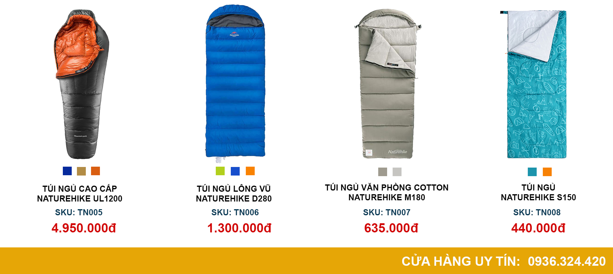 túi ngủ mùa hè chính hãng giá rẻ